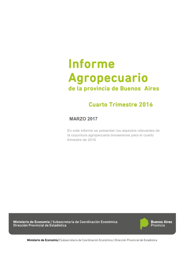 Informe Agropecuario PBA 4to Trim 2016 001